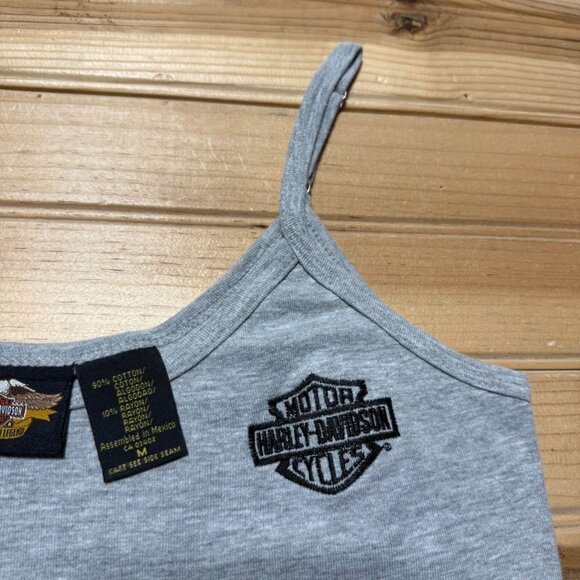 Vintage 90s Harley Davidson Embroidered - Picture 4 of 8